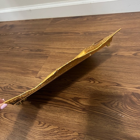 Alisveristime Ottoman Turkish Zamak Serving Tray with Traditional Motifs - Picture 4 of 5